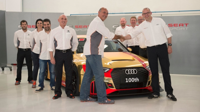 Audi livrează exemplarul RS3 LMS cu numărul 100