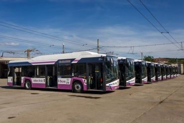 Cluj-Napoca este primul oraş din România cu autobuze electrice