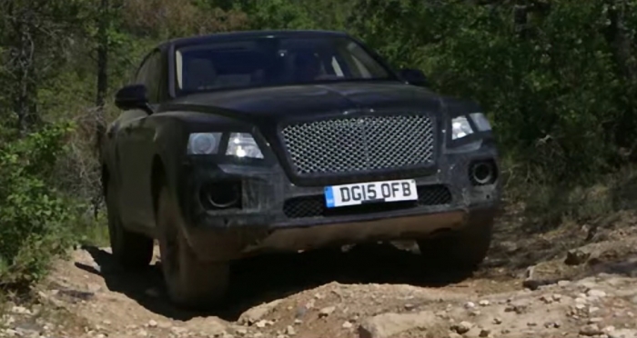 Teaser cu noul Bentley Bentayga