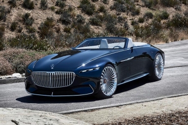 Conceptul electric Mercedes-Maybach 6 Cabriolet a fost dezvăluit la Pebble Beach