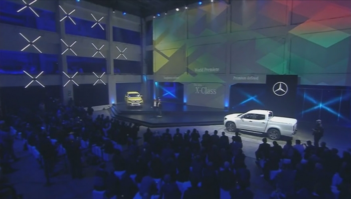 Lansare Mercedes X-Class Pickup :: Live