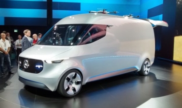 Mercedes-Benz Vision Van Concept: vehiculul livrării inteligente