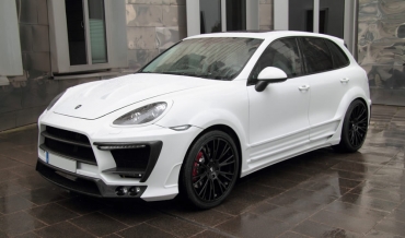 Porsche Cayenne Turbo Anderson White Dream