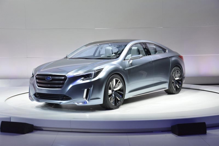 Subaru Legacy concept a uimit la Los Angeles