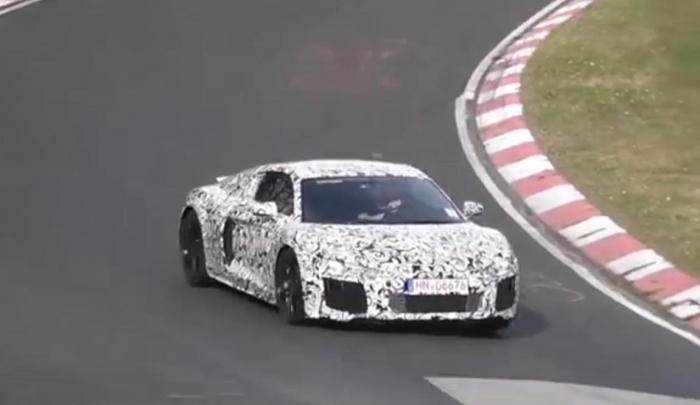Audi R8, testat intens pe Nurburgring