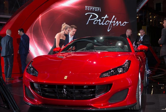 Ferrari Portofino a "pescuit" primele inimi