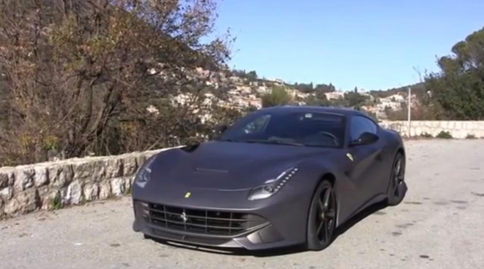 Riviera franceză, „trezită” de cei 740 de cai putere ai unui Ferrari