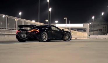Chris Harris, test cu McLaren P1