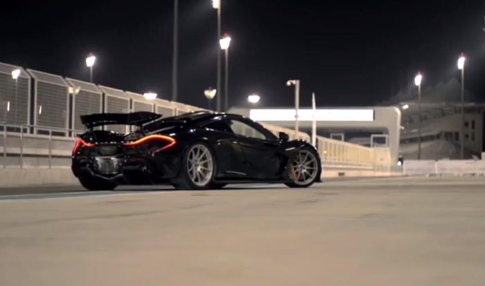 Chris Harris, test cu McLaren P1
