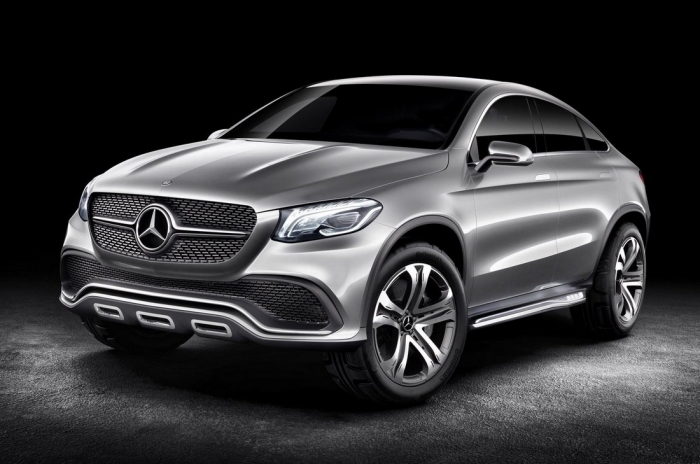 Mercedes Concept Coupe SUV, rival pentru BMW X6