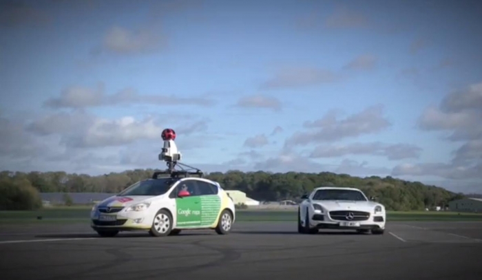 Circuitul Top Gear, pe Google Street View