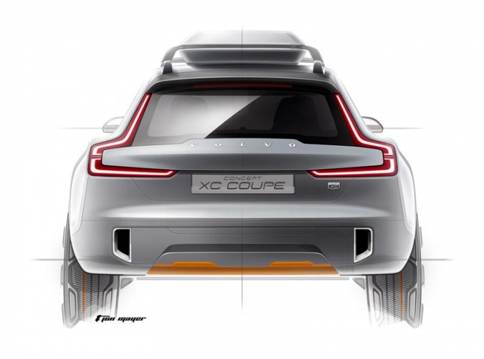 Volvo Concept XC Coupe va fi prezentat în ianuarie