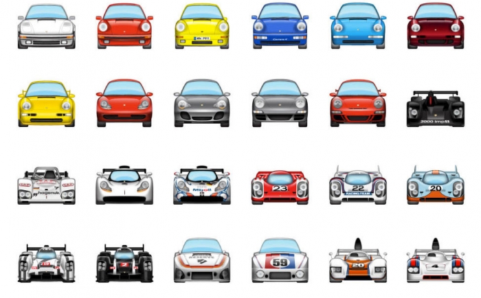 Setul Porsche Automoji face iPhonul mai distractiv