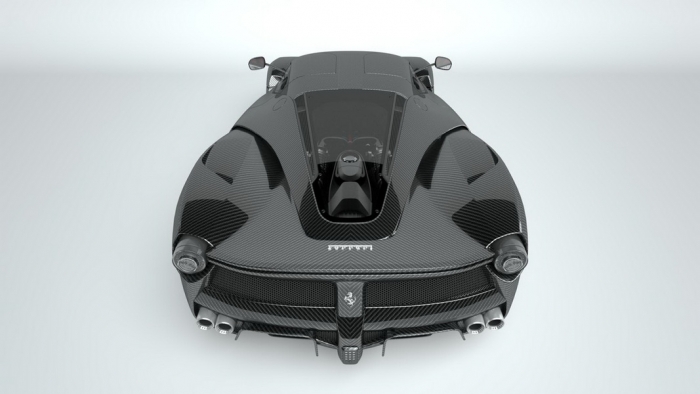Supercar "îmbrăcat" integral în carbon