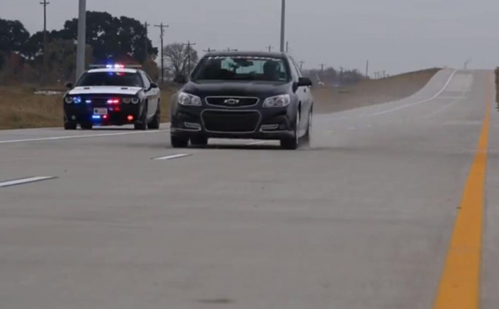 Chervolet SS preparat de Hennessey “zboară” pe autostradă