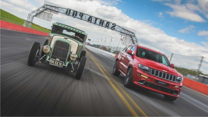 Jeep Grand Cherokee SRT Vs. HEMI Hot Rod. Duel inegal?