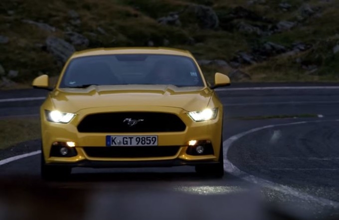 Ford Mustang a fost testat și pe Transfagarasan, România