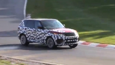 Noul Range Rover Sport RS, spionat pe Nurburgring