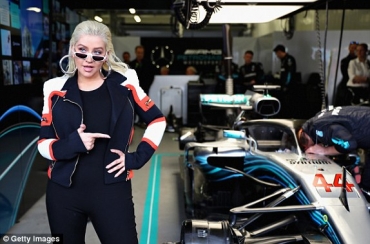 Christina Aguilera a susținut un concert în cadrul Grand Prix-ului de F1 din Azerbaidjan