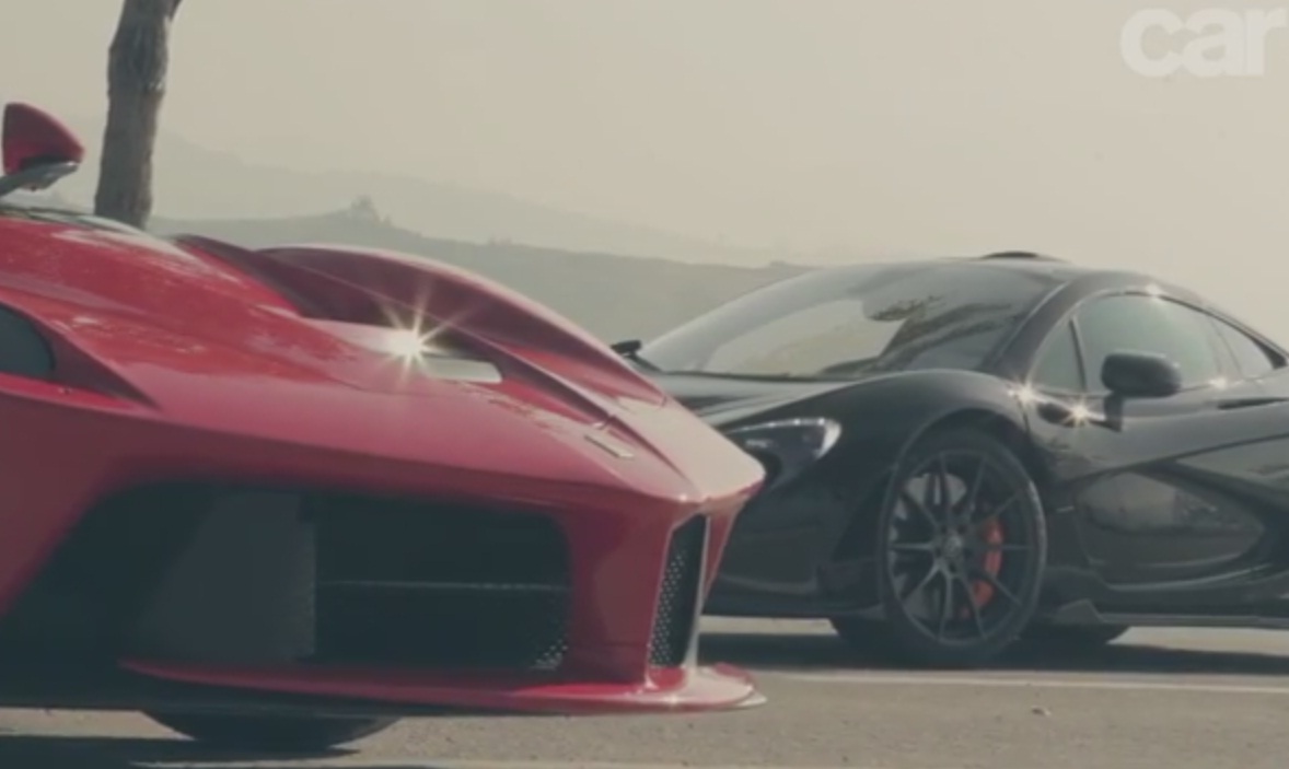 Confruntarea titanilor: test comparativ între McLaren P1 și Ferrari LaFerrari