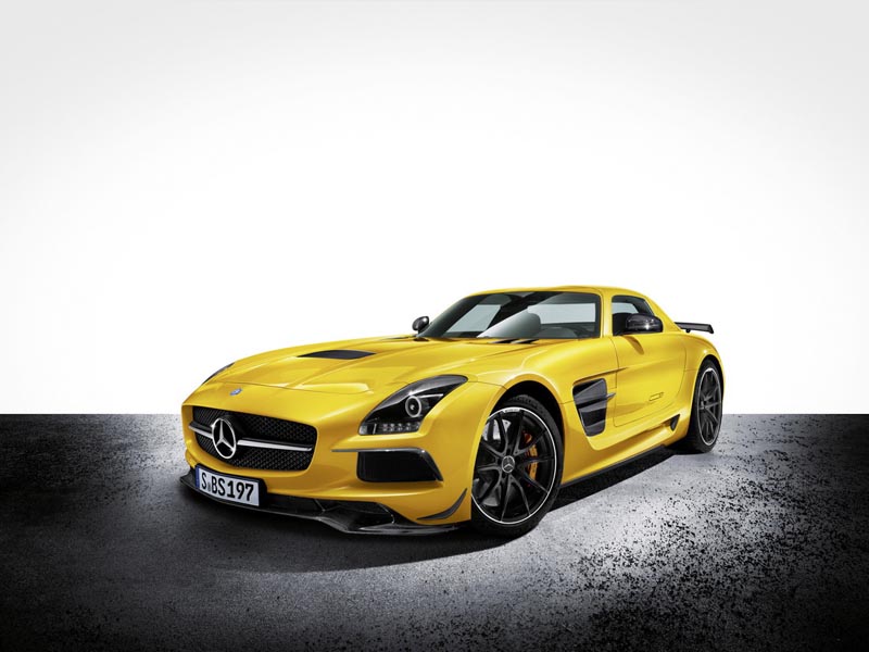 SLS Black Series, mai rapid pe Nurburgring ca Ferrari sau McLaren