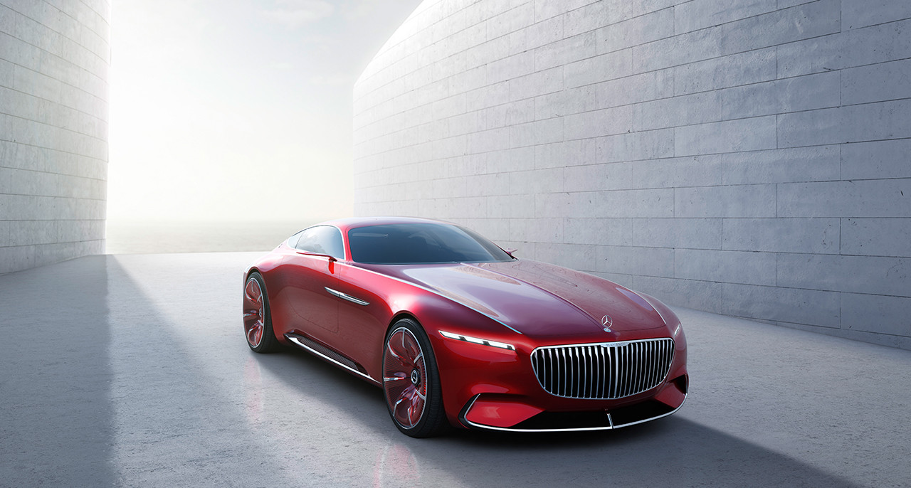 Vision Mercedes-Maybach 6, eleganță din trecut spre viitor
