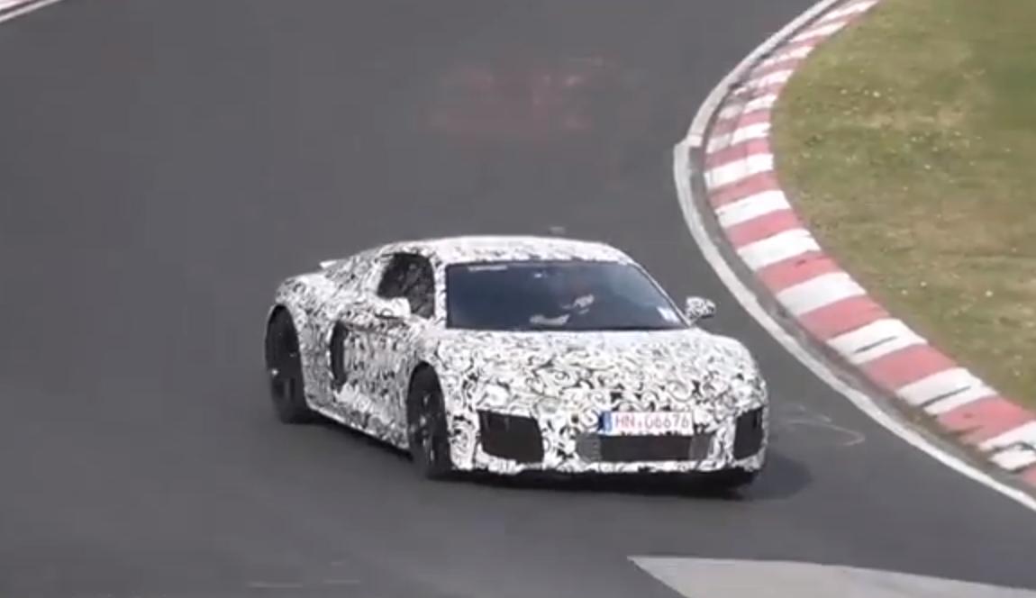 Audi R8, testat intens pe Nurburgring
