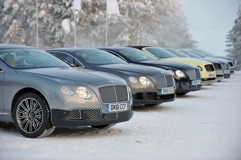 Bentley, tur de forţă