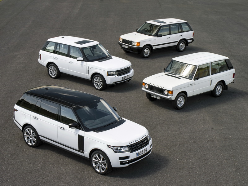 Range Rover, la ceas aniversar