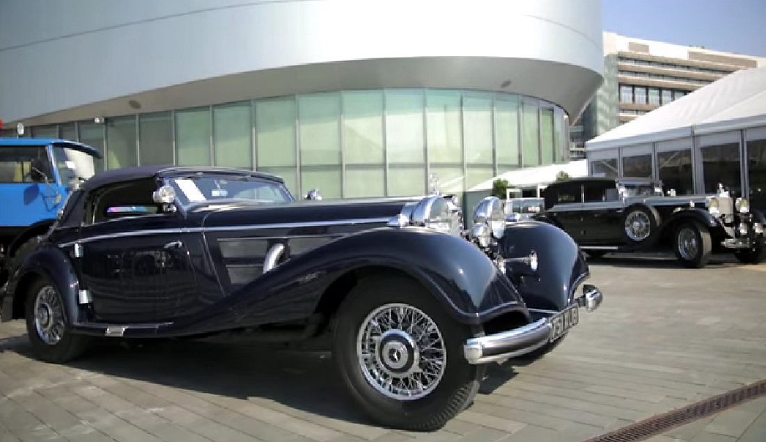 Istoria Mercedes, comprimată într-o licitație