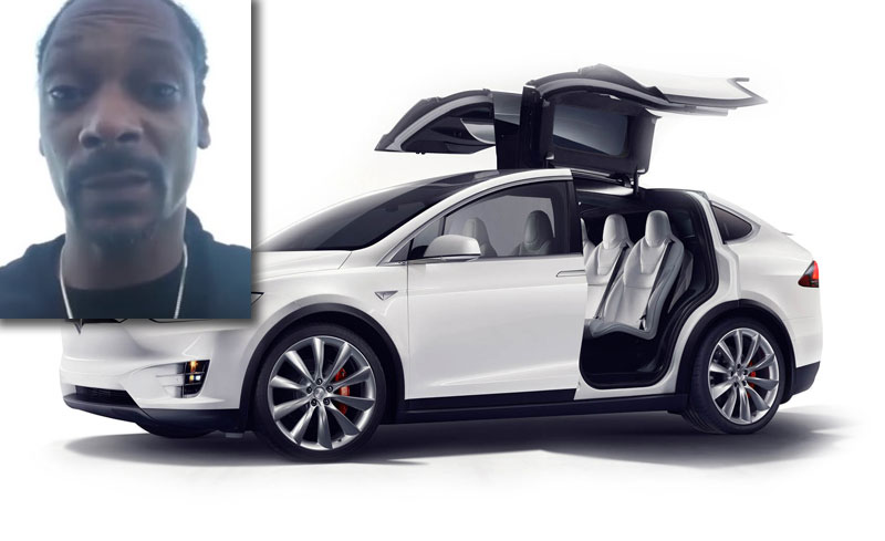 Snoop Dogg și-a filmat noua achiziție: Tesla Model X