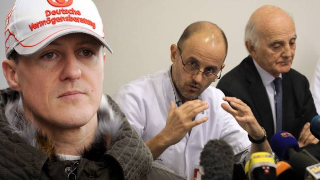 UPDATE: Schumacher, în stare gravă. "În acest moment nu putem vorbi despre ce va fi"