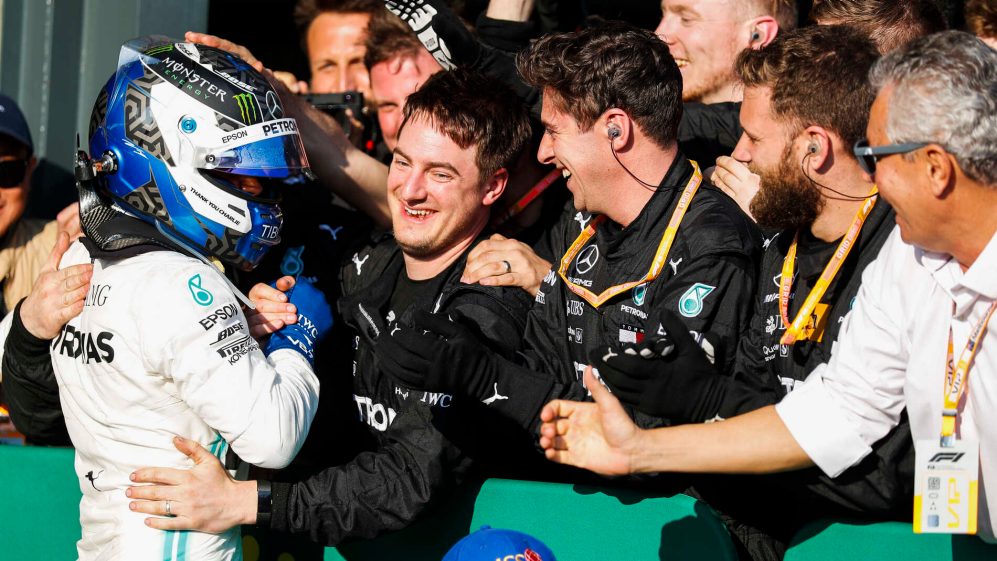 Debut în forță și în 2019 pentru Mercedes! Bottas câștigă în Australia prima cursă a sezonului