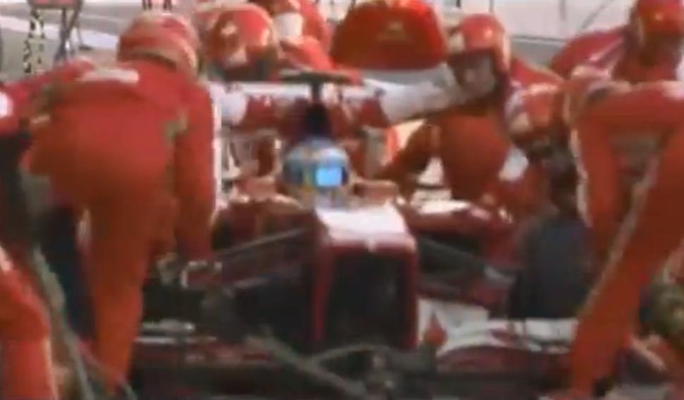 Cel mai rapid pit stop, reuşit de Ferrari