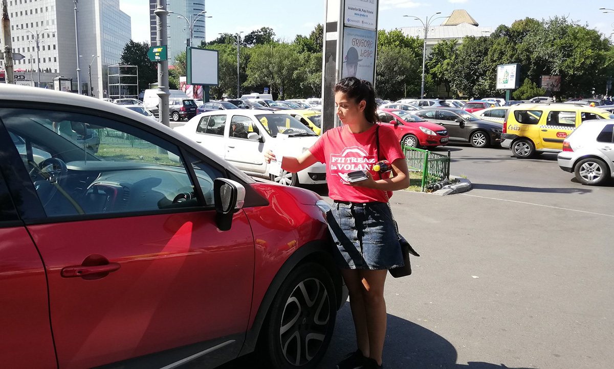 Neatenția în trafic și cât ne poate costa